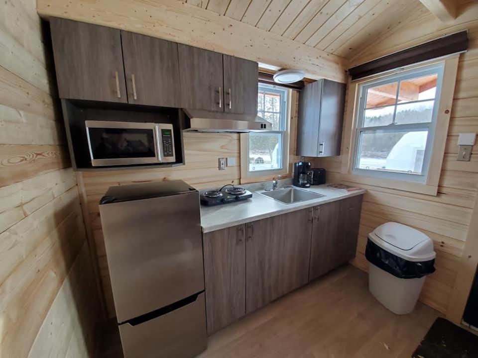 Les Chalets De La Colline Inc Бе-Сент-Катрин Екстериор снимка